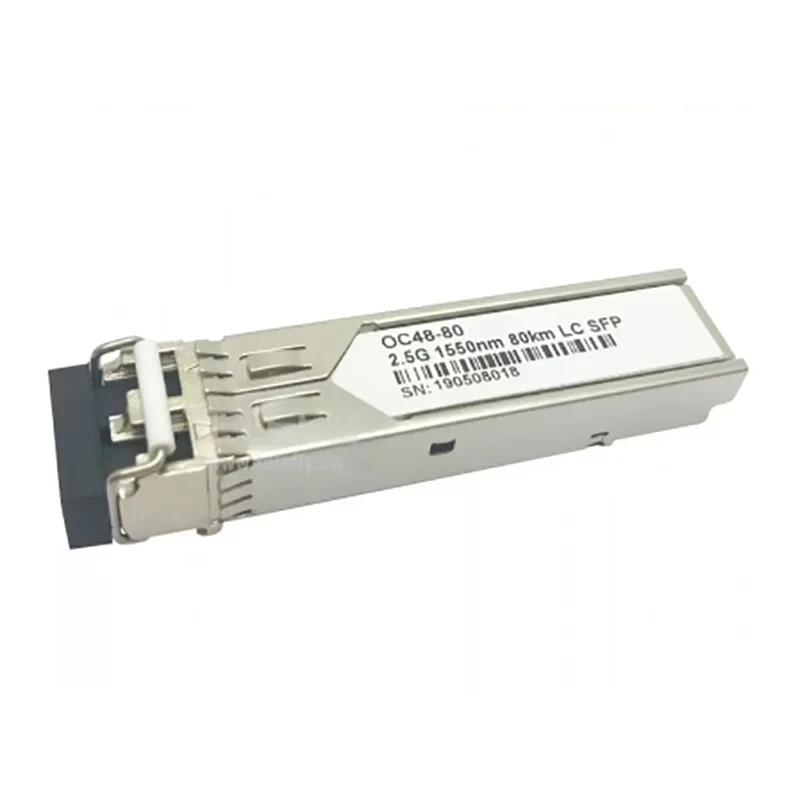 二重鎖ファイナールファイバー光学2.5g 80km LC DDM FINISAR SFP